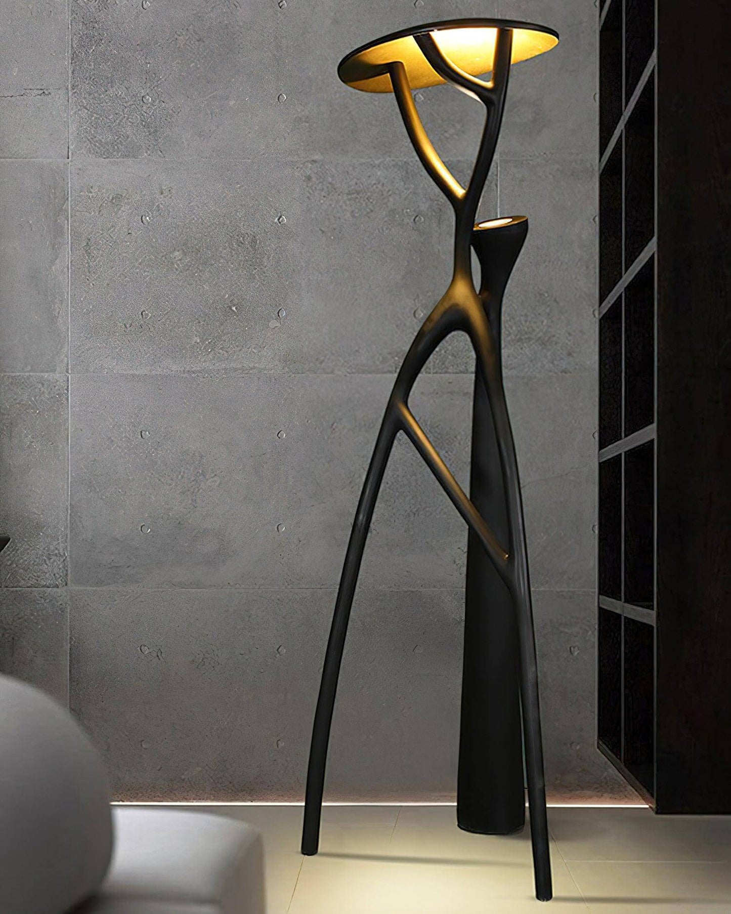 Nivaro Resin Floor Lamp