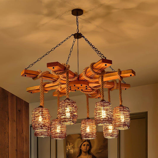 Vintage Farmhouse Chandelier
