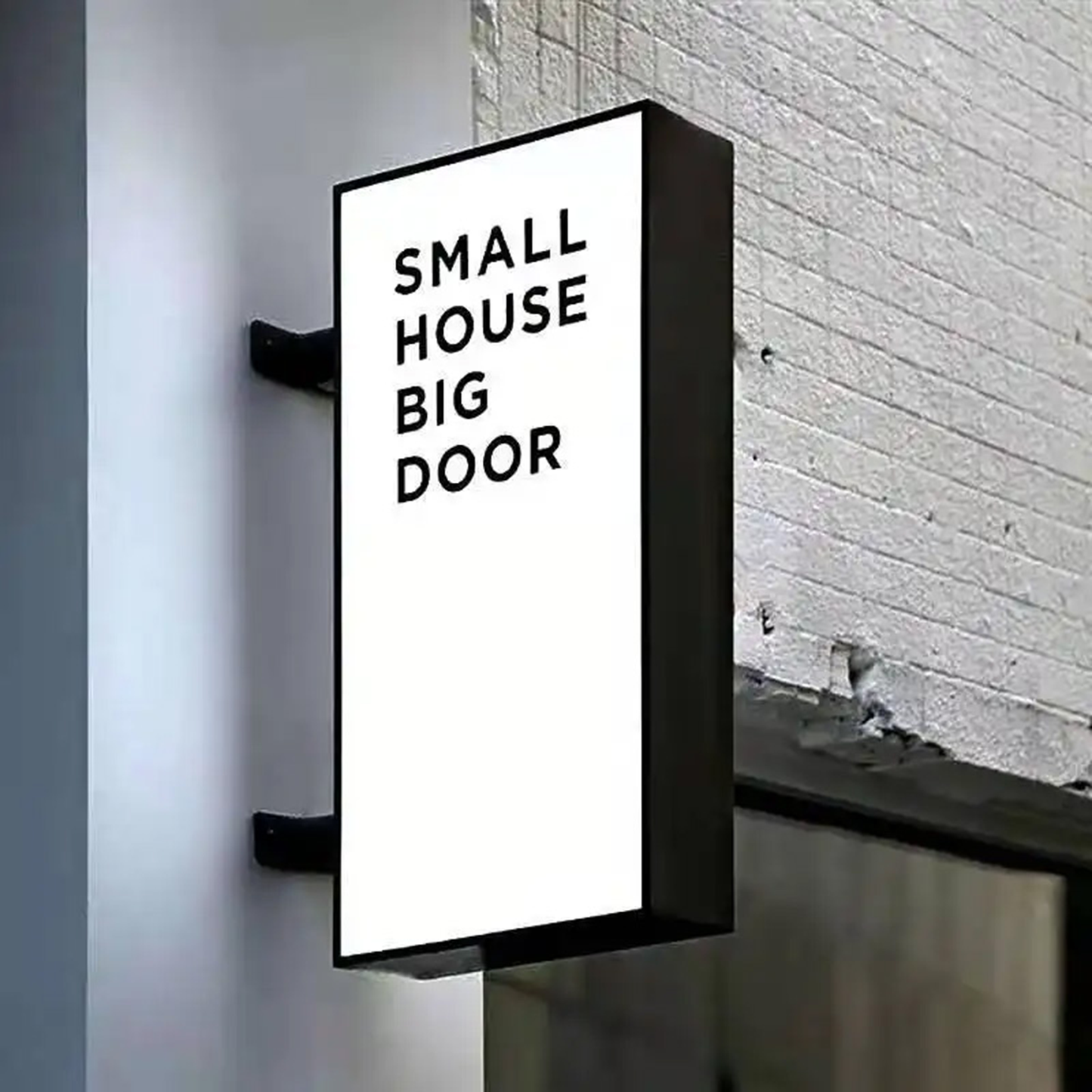 Rectangular LED Light Box – Illuminated Business Sign