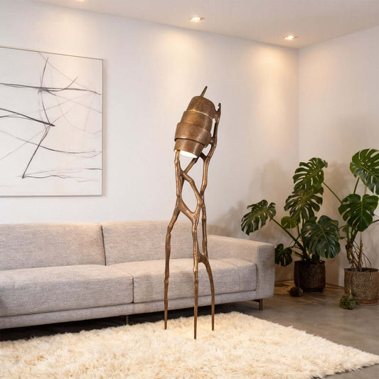 Teyra Sculpture Floor Lamp