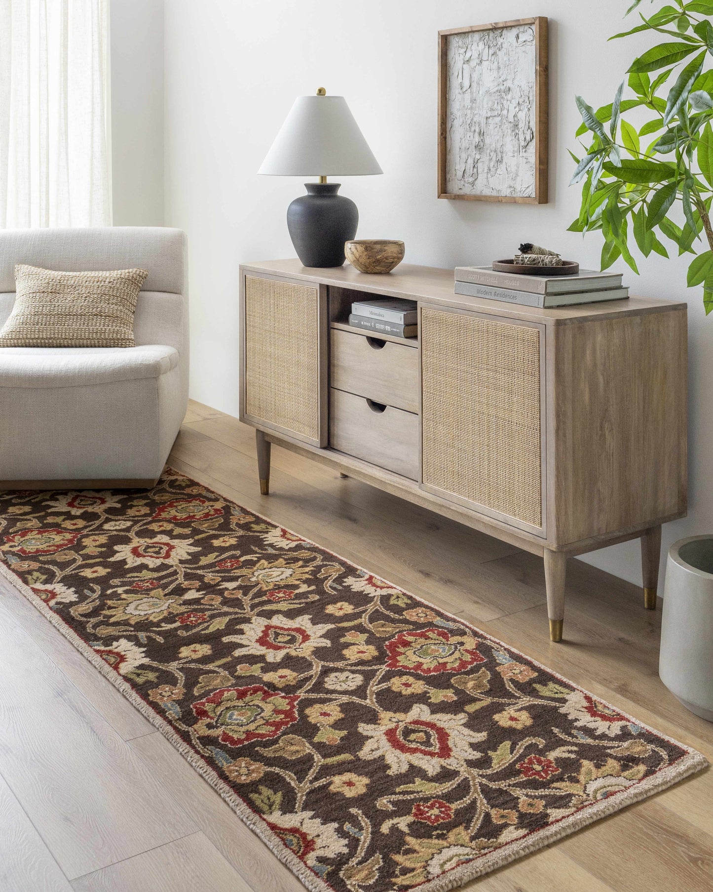 Conesus Hand Tufted Brown 1051 Area Rug