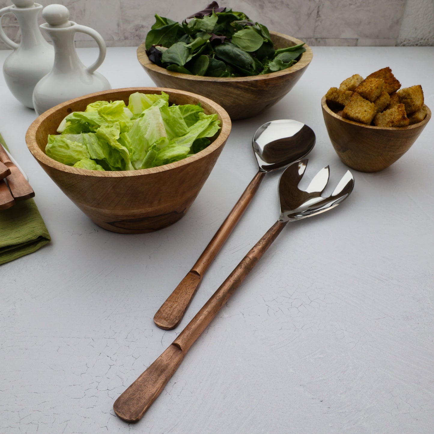 Celia Salad Serving  2 Pc. Set