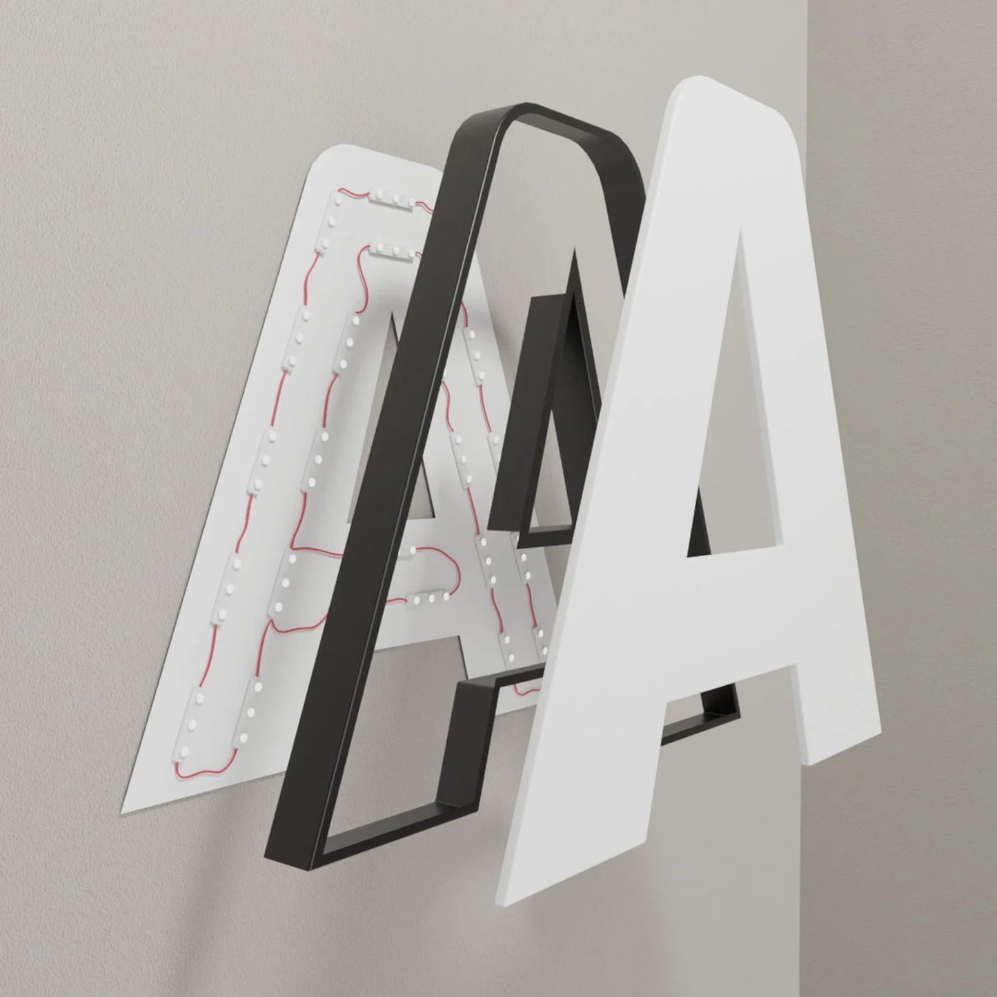 Front Lit LED Channel Letters – Custom 3D Business Sign for Storefront