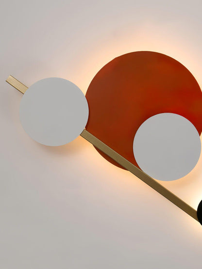 4 Circle LED Wall Light