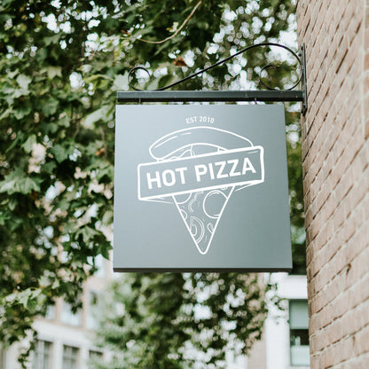 Custom Metal Business Logo Sign – Outdoor Storefront Sign