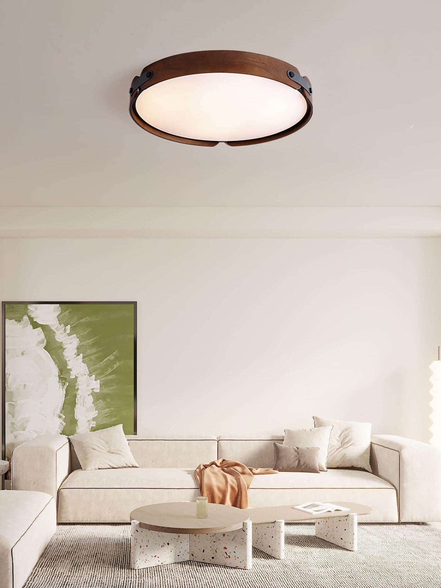Aiwen Wood Ceiling Light
