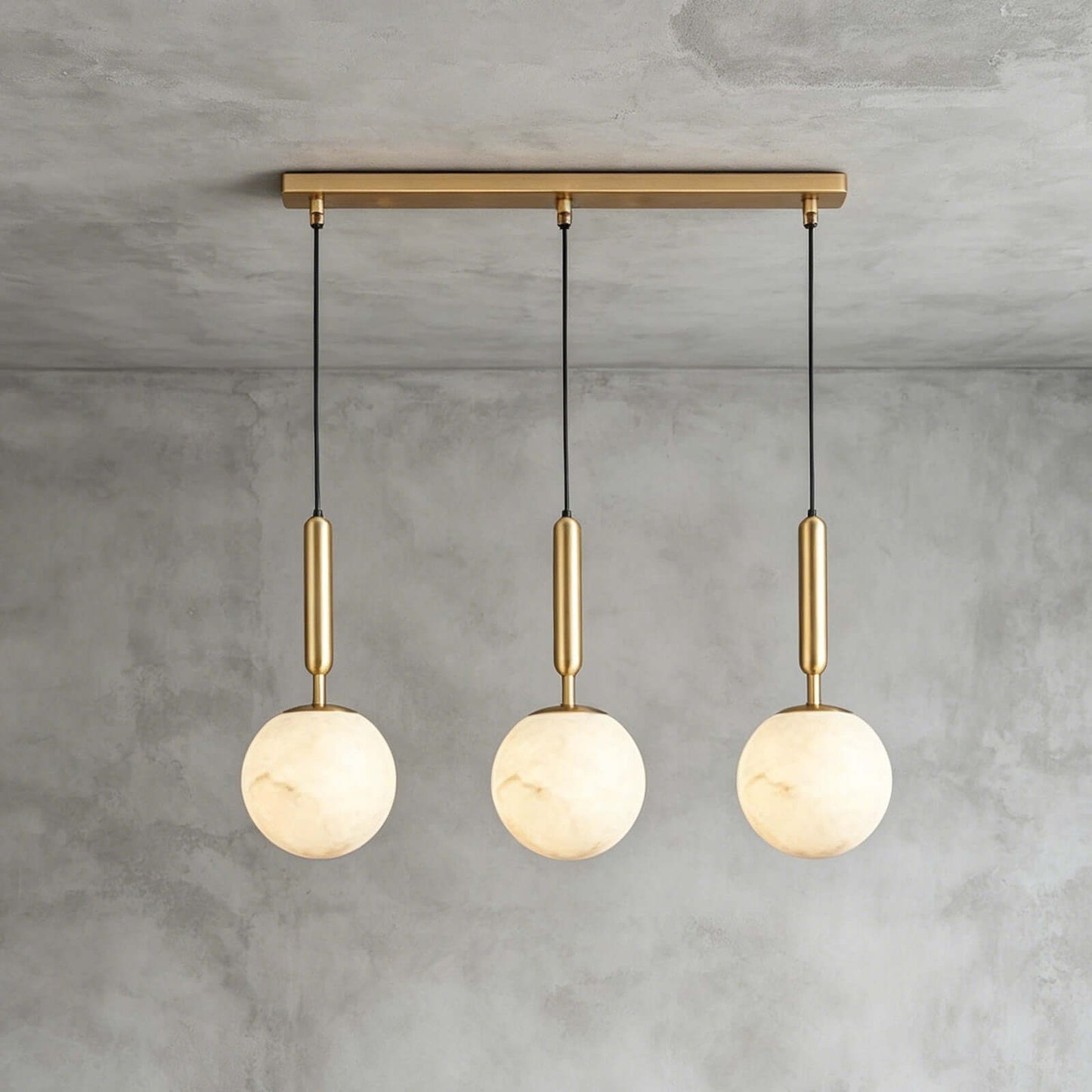 Alabaster Global Pendant Light