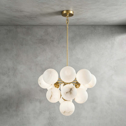 Alabaster Global Pendant Light
