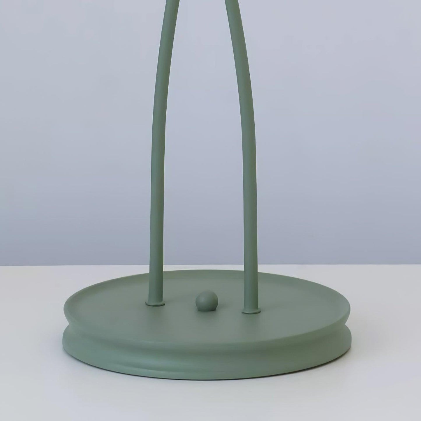 Green Flowers Floor Lamp