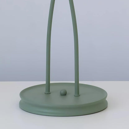 Green Flowers Floor Lamp