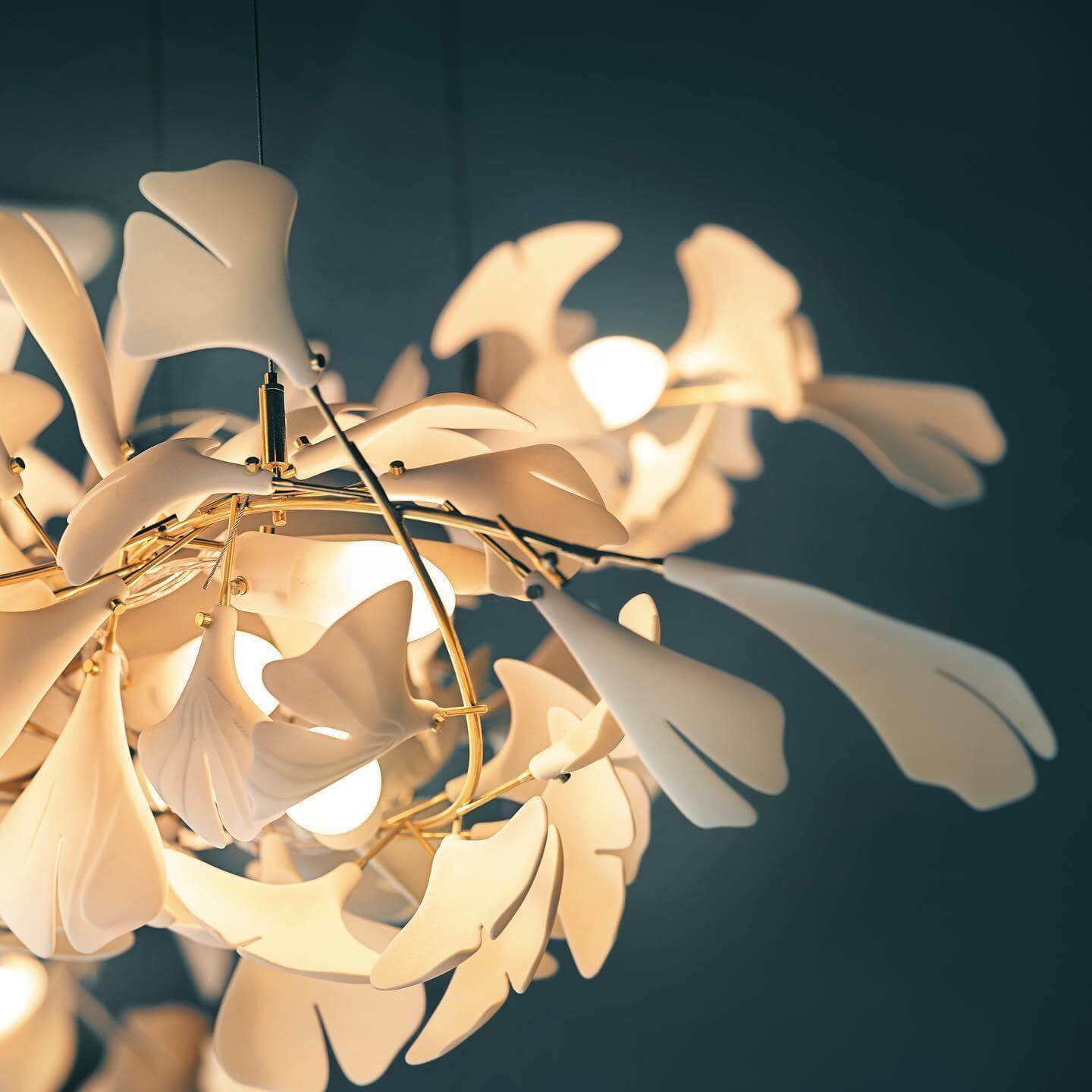 Gingko Chandelier Style H