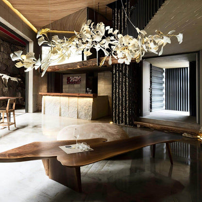 Gingko Chandelier Style H
