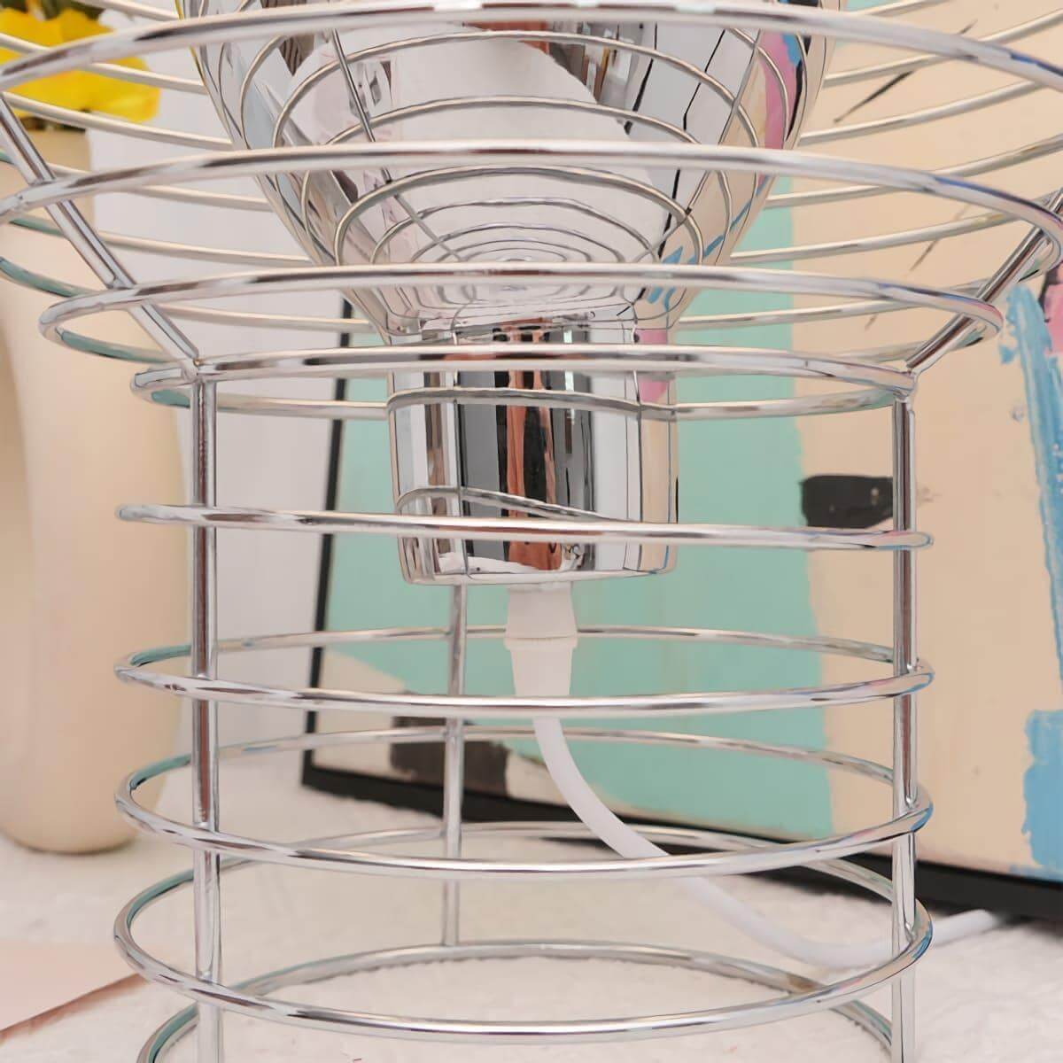 Wire Table Lamp