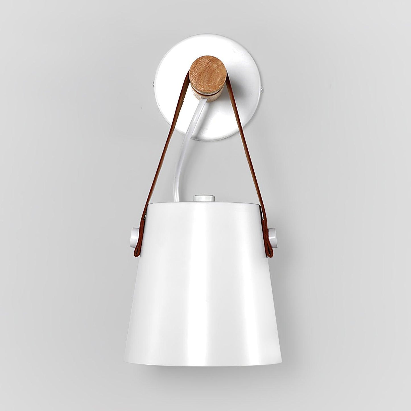 Wooden Stake Wall Light