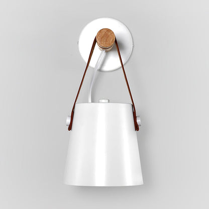 Wooden Stake Wall Light