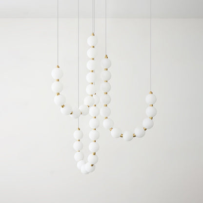 Art Pearl Necklace Chandelier