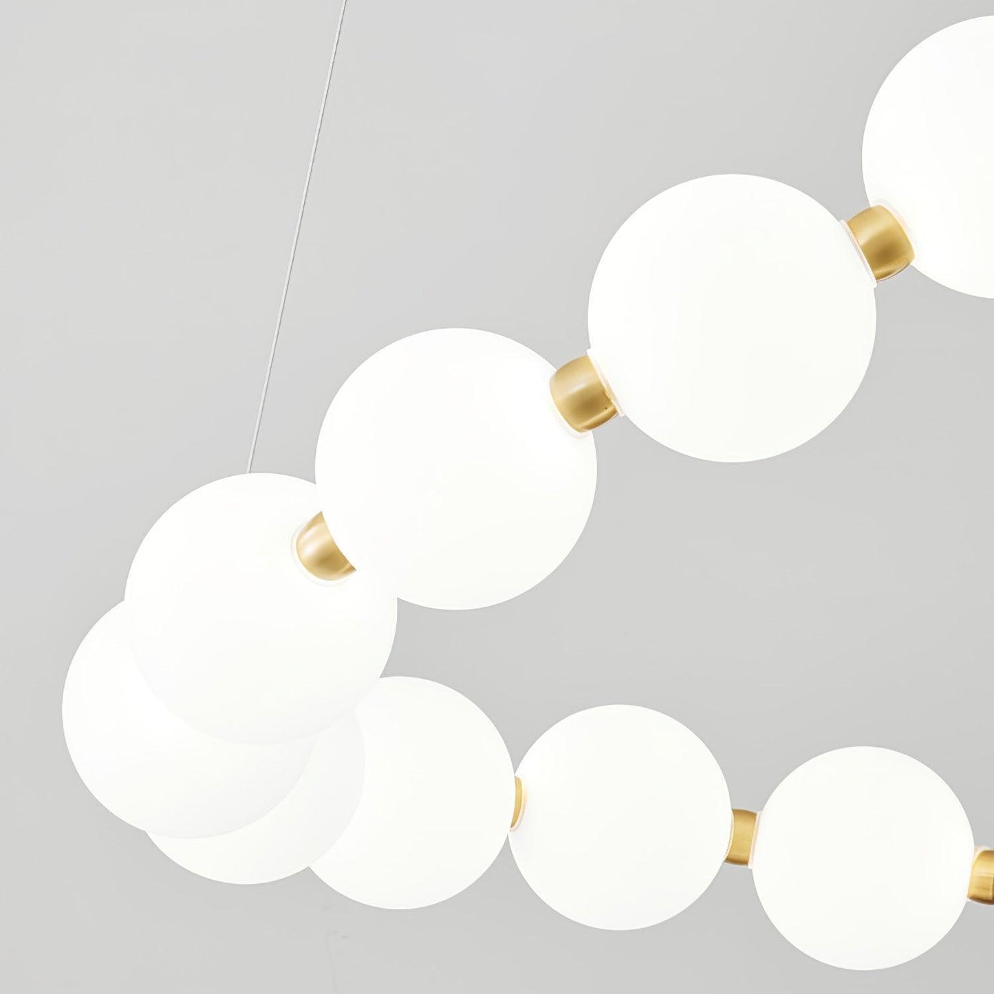 Art Pearl Necklace Chandelier