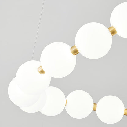 Art Pearl Necklace Chandelier