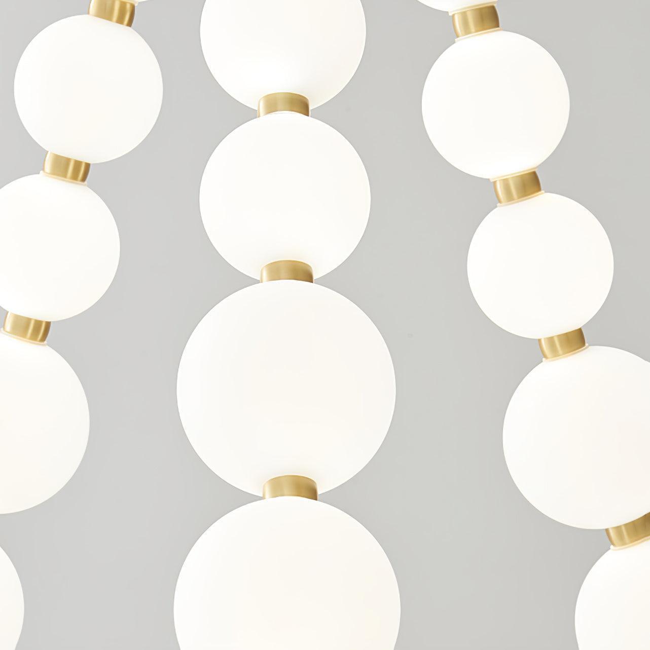 Art Pearl Necklace Chandelier