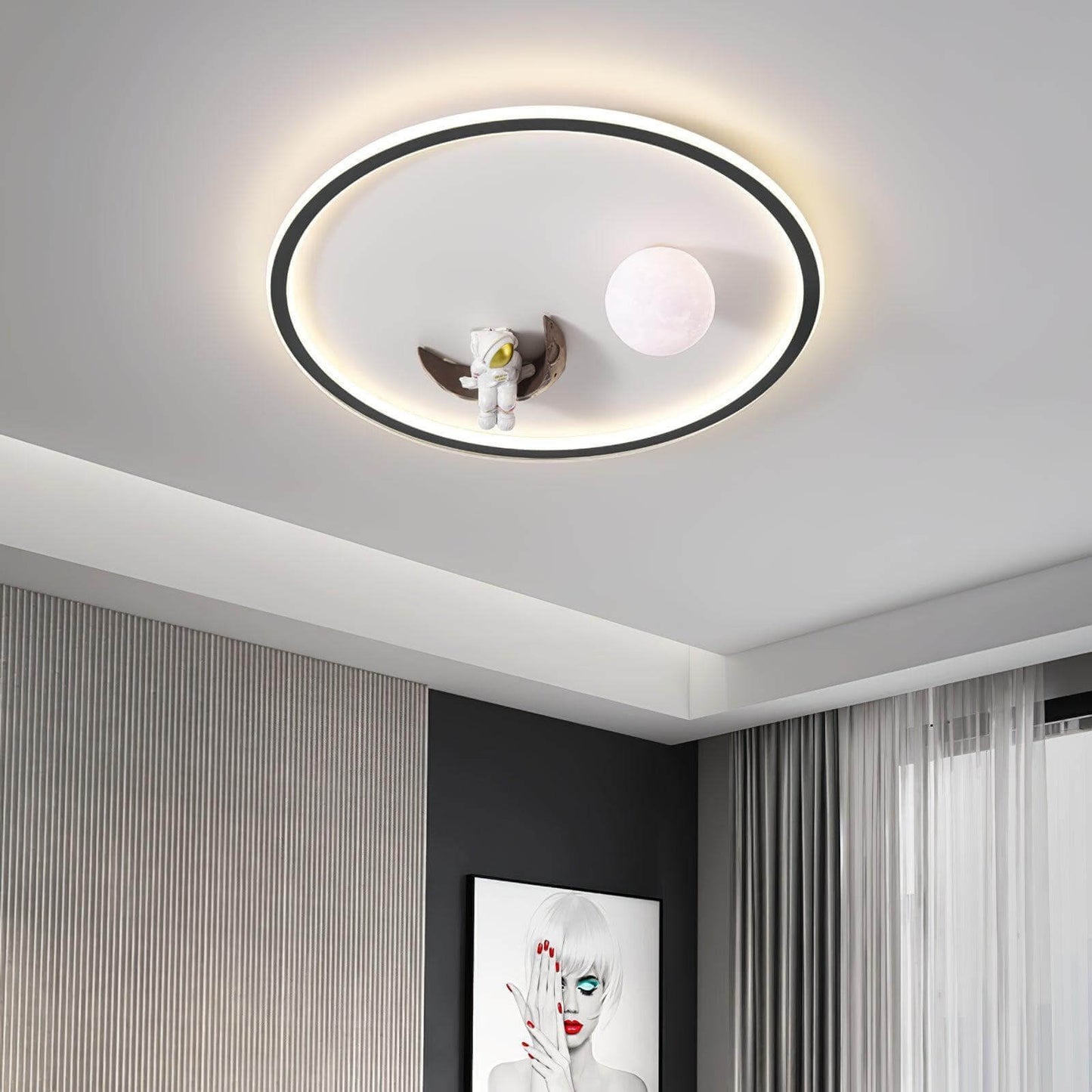 Astronaut Ceiling Light