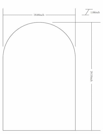 Brembilla Silver Gray Contemporary Mirror