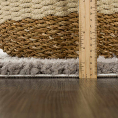 Jola Taupe Area Rug - Clearance