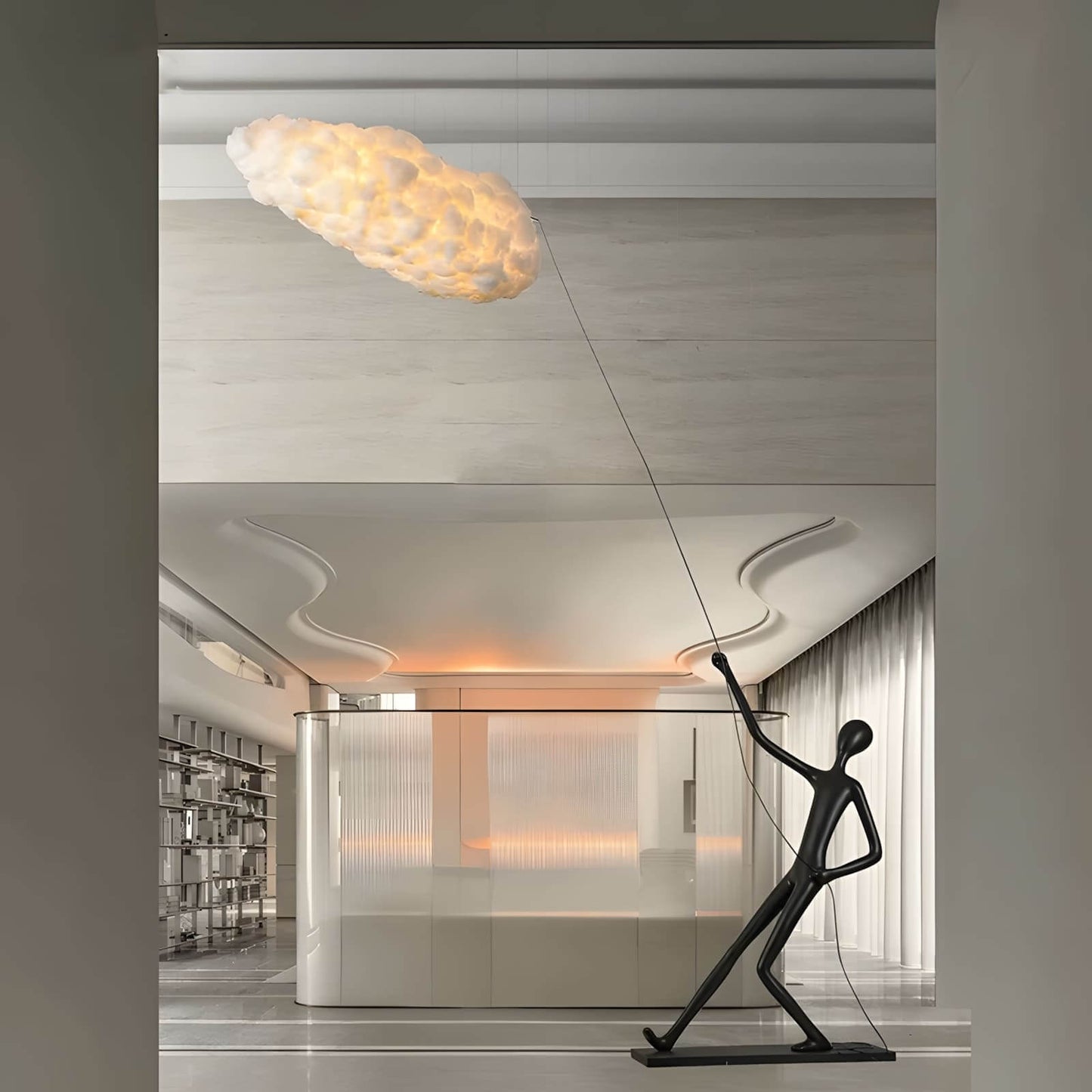 Benara Sculpture Floor Lamp