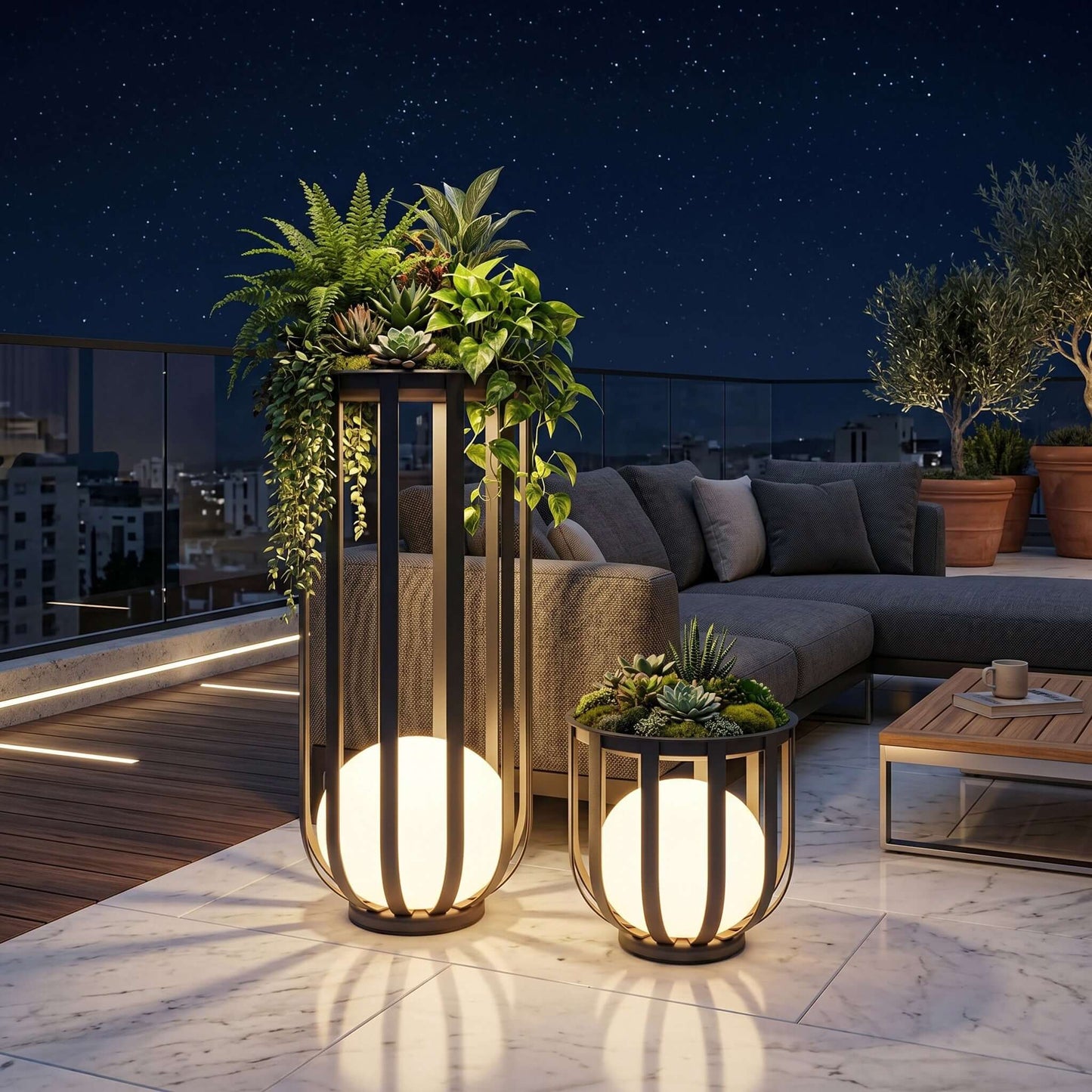 Bols Outdoor Garden Lamp