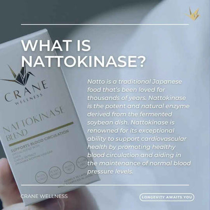 Nattokinase Blend 6,000 FU Cardiovascular Support Capsules