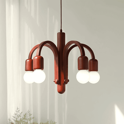 Candela Teak Chandelier