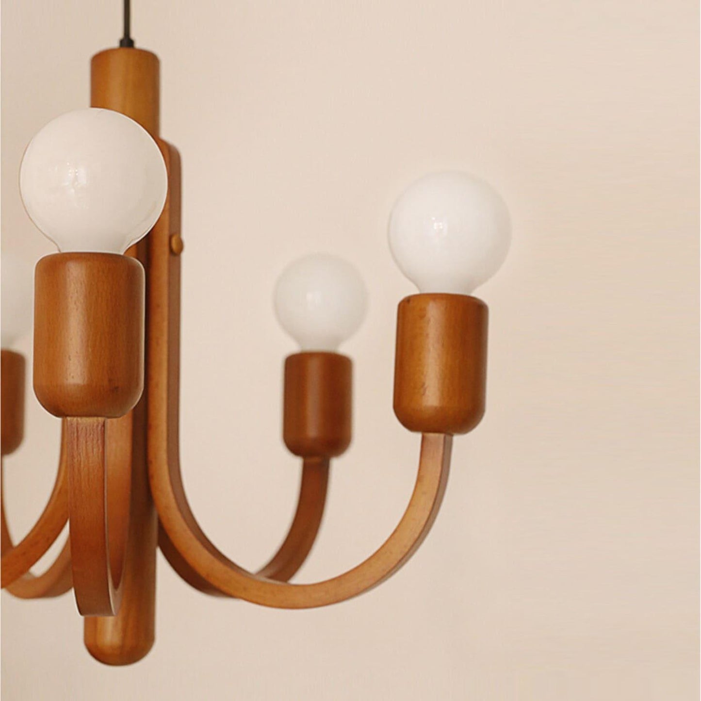 Candela Teak Chandelier