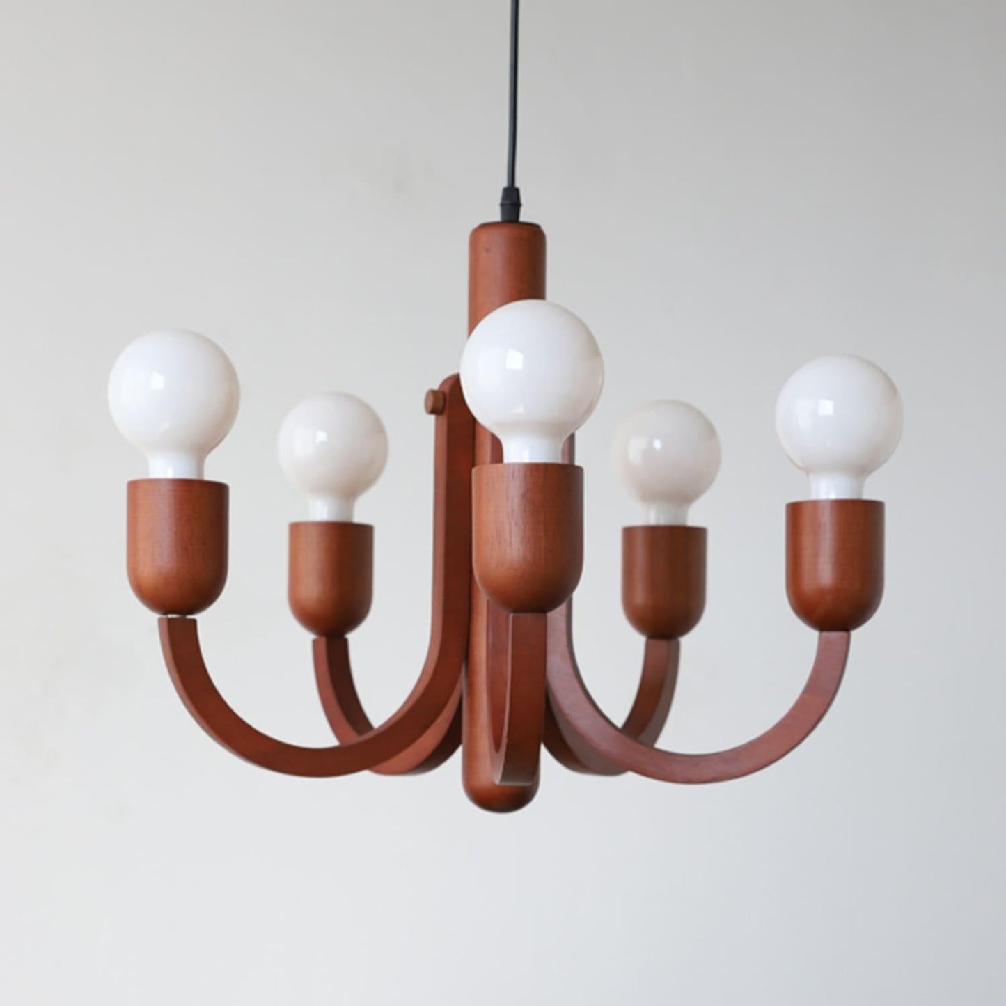 Candela Teak Chandelier