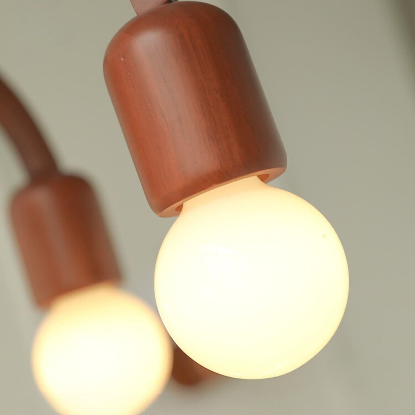 Candela Teak Chandelier