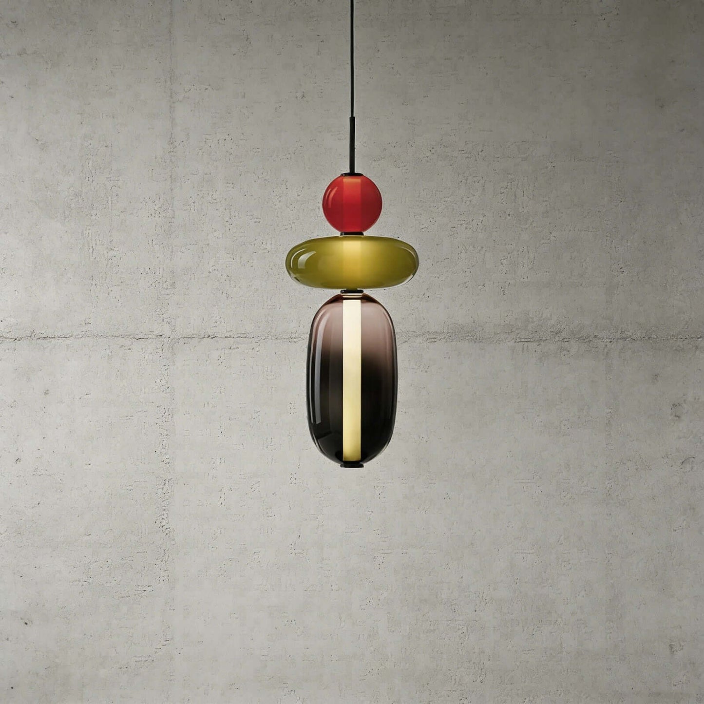 Candied Glass Pendant Light