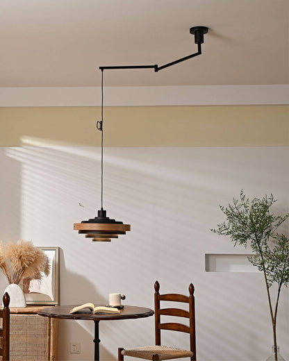 Carmen Swing Arm Pendant Lamp