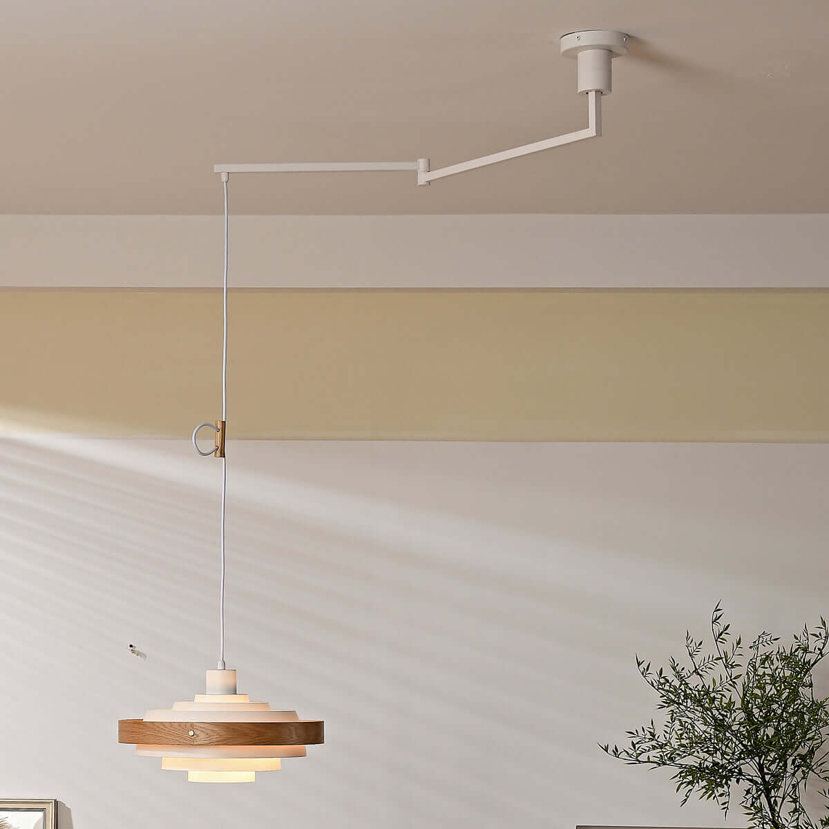 Carmen Swing Arm Pendant Lamp