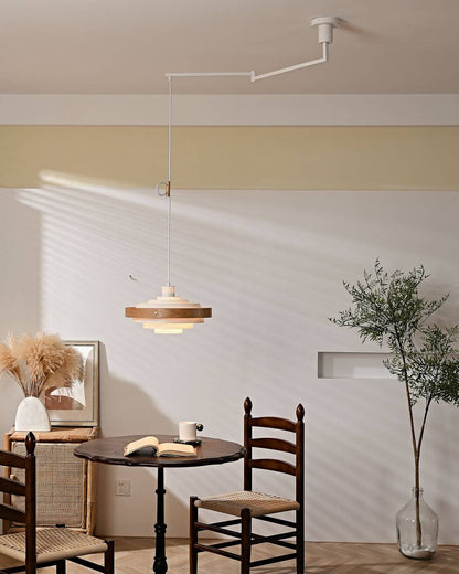 Carmen Swing Arm Pendant Lamp