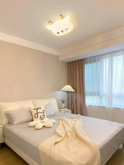 Cartoon Deer Ceiling Lamp