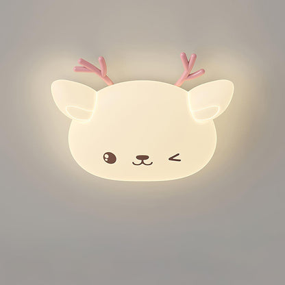 Cartoon Deer Ceiling Lamp