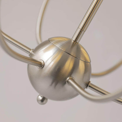 Ceramic Ribbed Chandelier