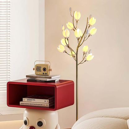 Ceramics Magnolia Floor Lamp