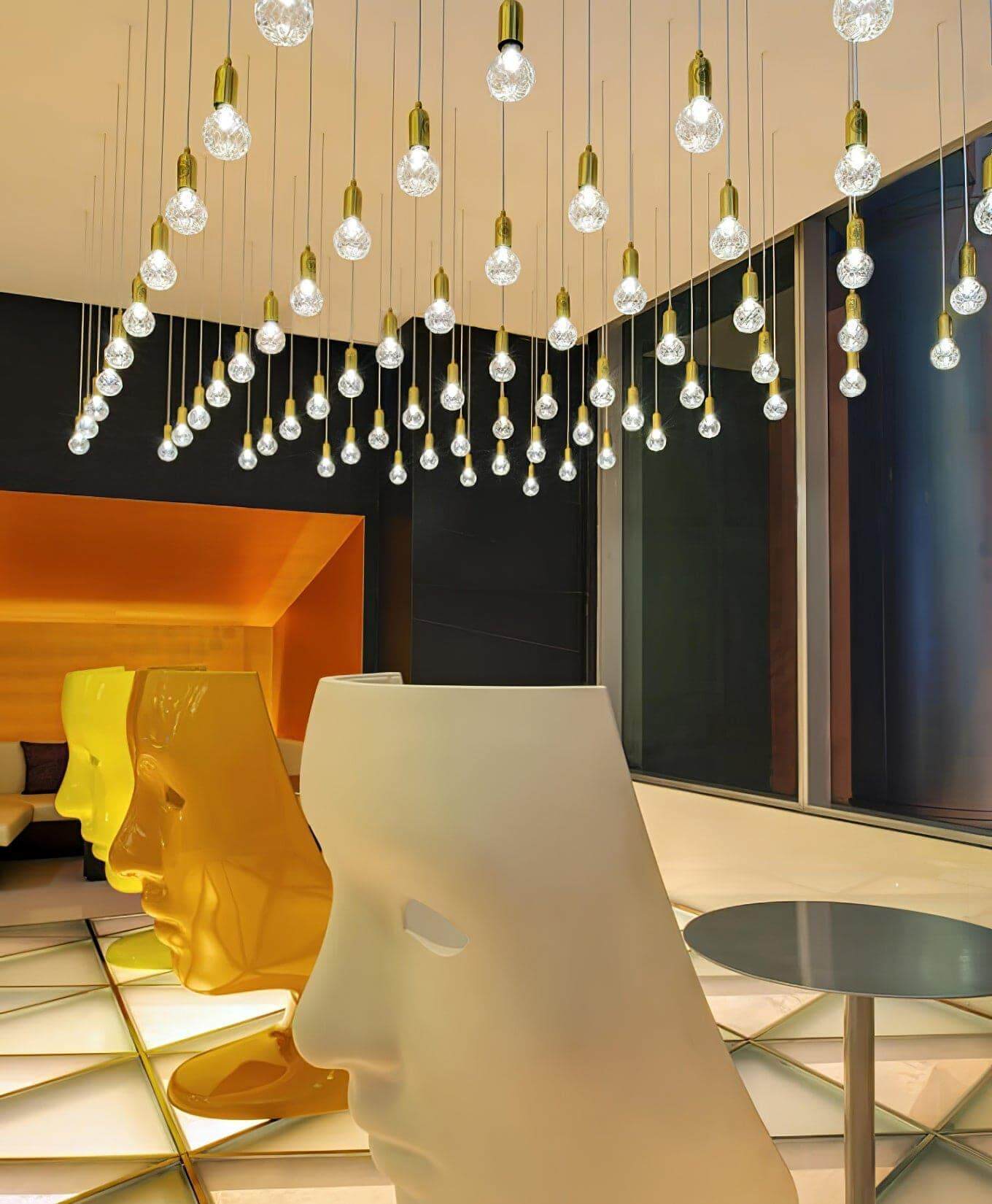 Crystal Bulb LED Pendant Light