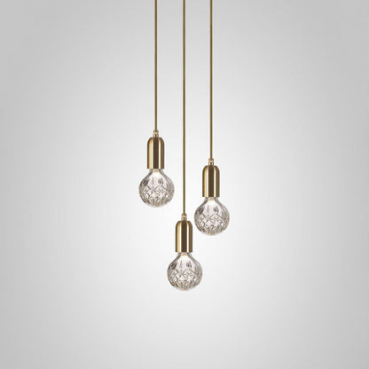 Crystal Bulb LED Pendant Light