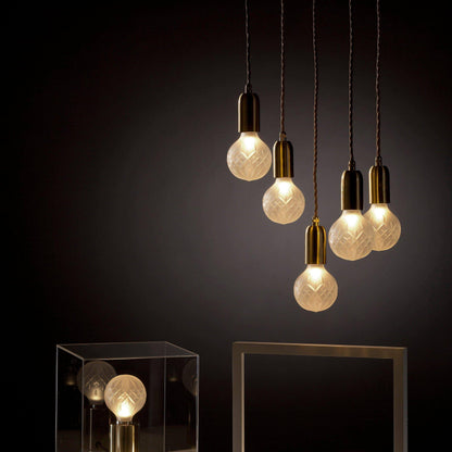 Crystal Bulb LED Pendant Light