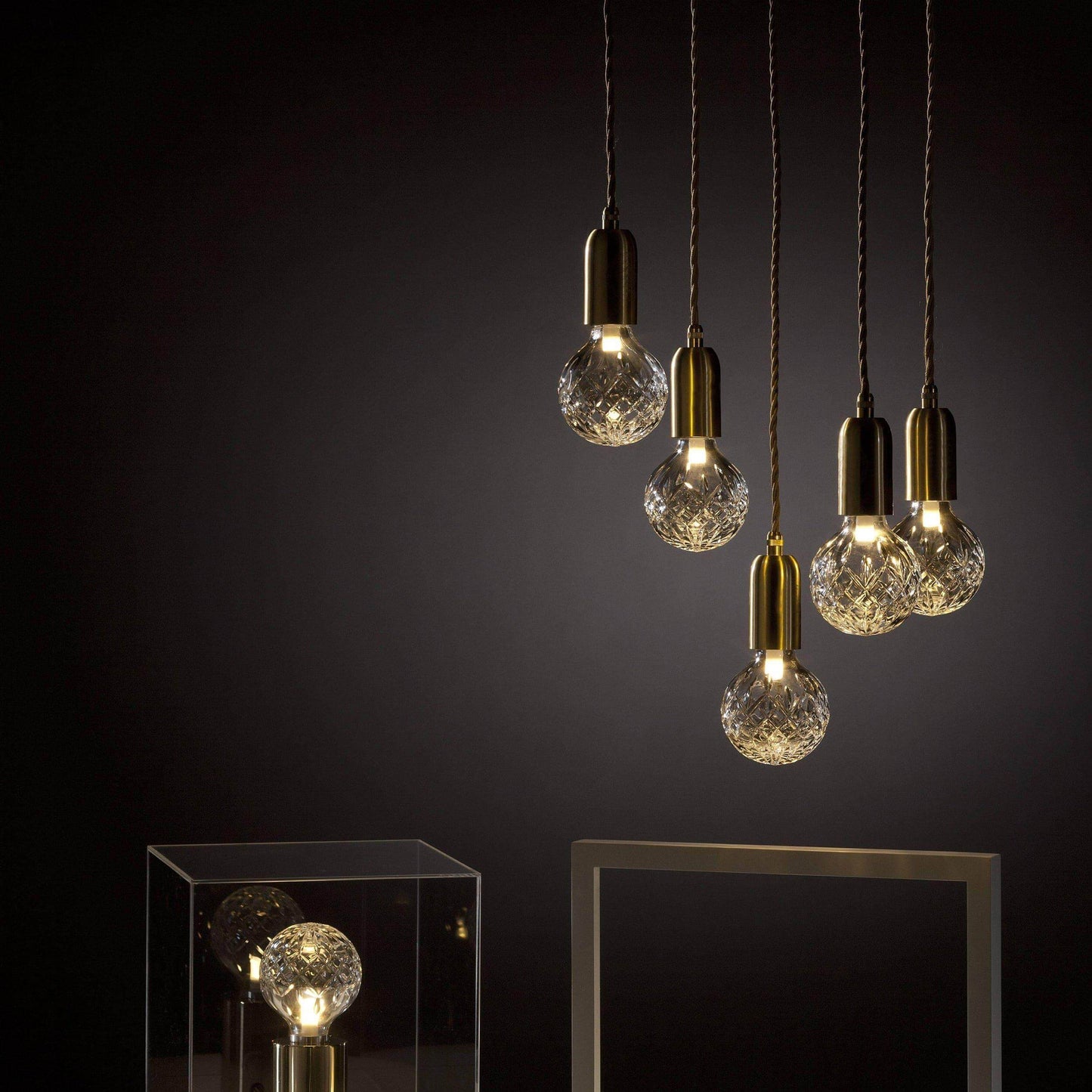 Crystal Bulb LED Pendant Light