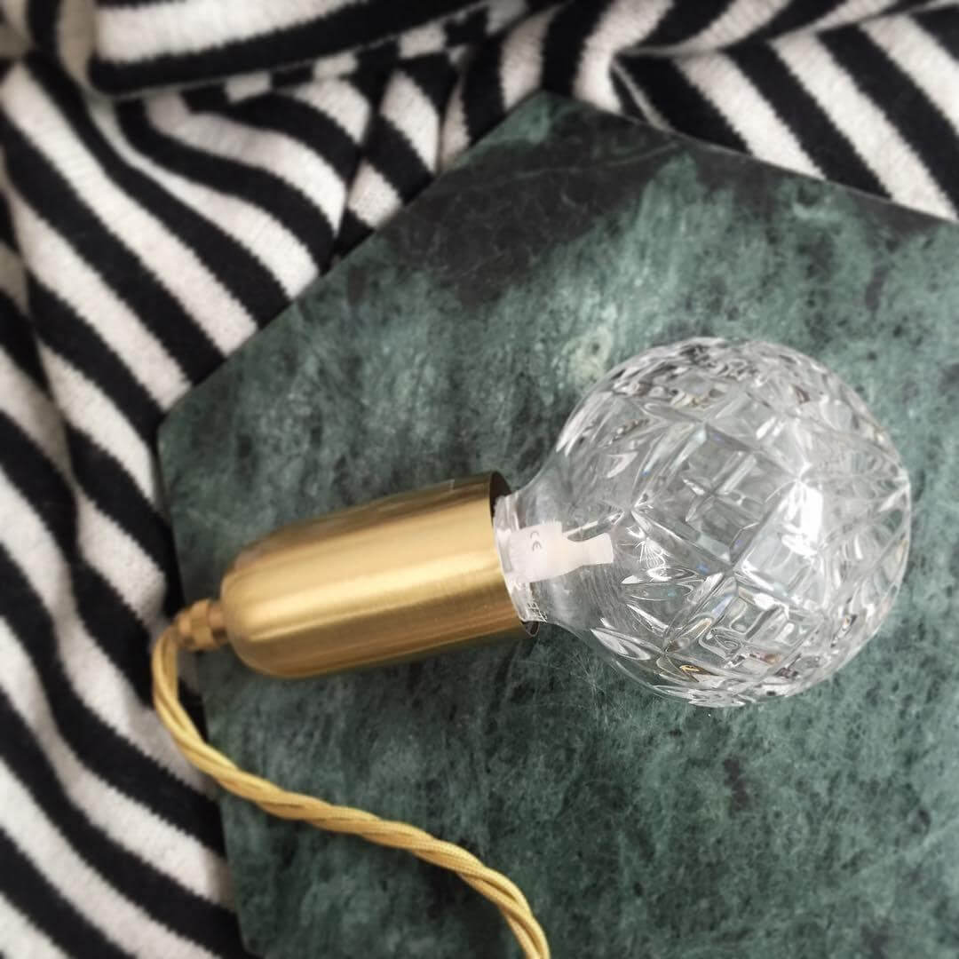 Crystal Bulb LED Pendant Light