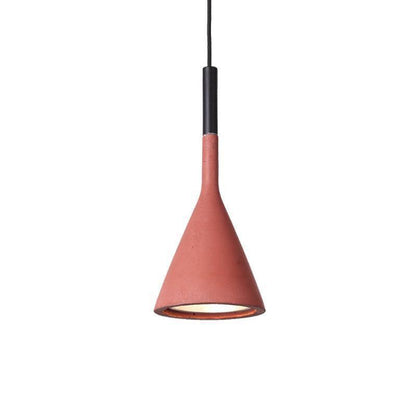 Tapered Concrete Pendant Light