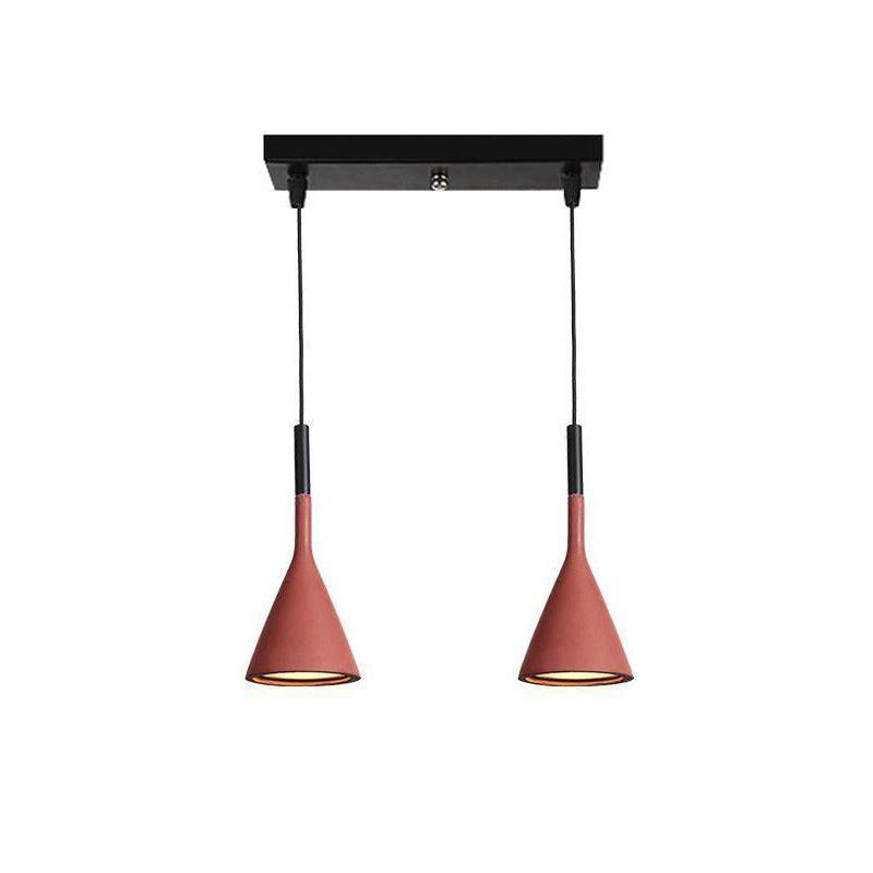 Tapered Concrete Pendant Light