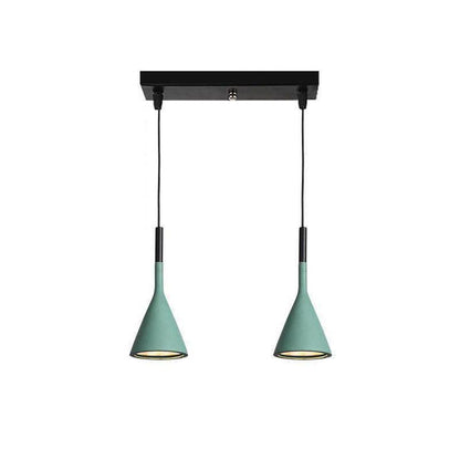Tapered Concrete Pendant Light