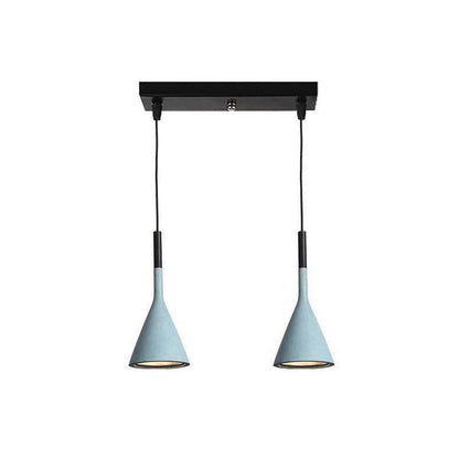Tapered Concrete Pendant Light